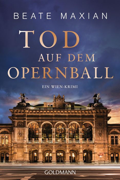 Beate Maxian: Tod auf dem Opernball, Buch