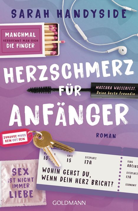 Sarah Handyside: Herzschmerz für Anfänger, Buch