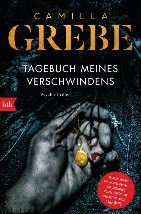 Camilla Grebe: Tagebuch meines Verschwindens, Buch