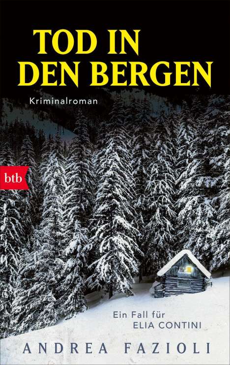 Andrea Fazioli: Tod in den Bergen, Buch