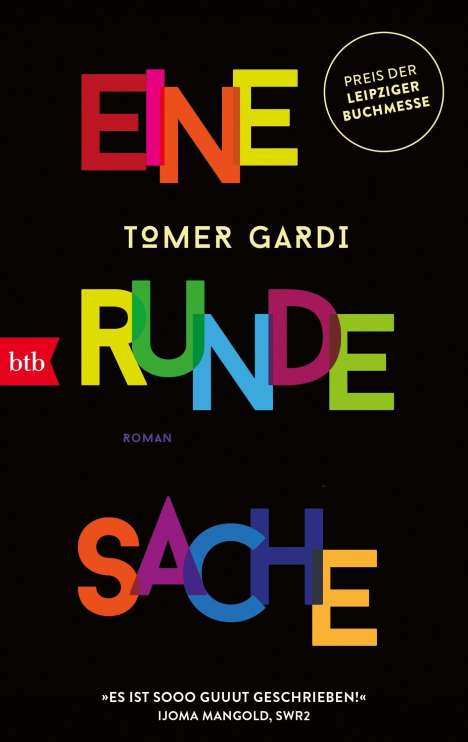 Tomer Gardi: Eine runde Sache, Buch