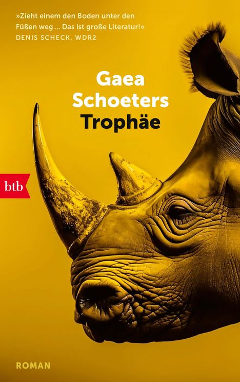 Gaea Schoeters: Trophäe, Buch