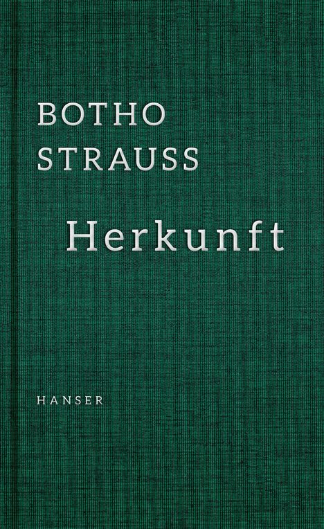 Botho Strauß: Herkunft, Buch