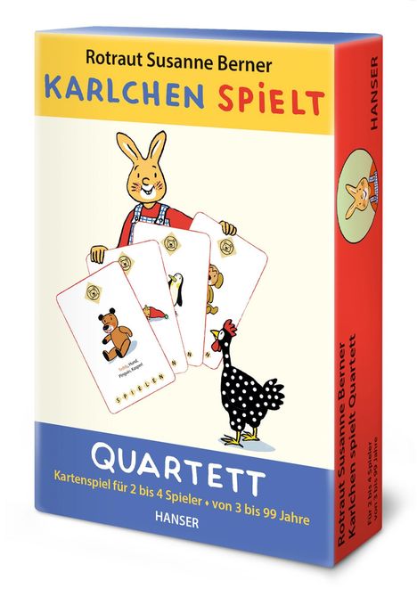 Rotraut Susanne Berner: Karlchen spielt - Quartett, Spiele
