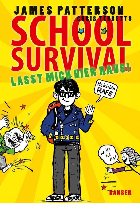 James Patterson: School Survival 02. Lasst mich hier raus!, Buch