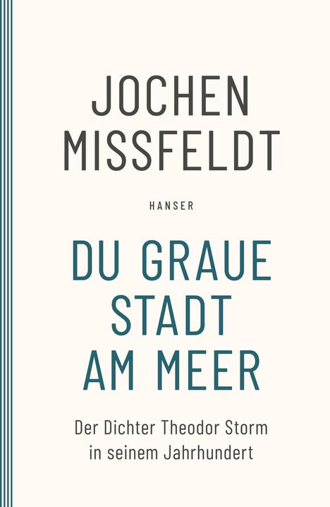 Jochen Missfeldt: Du graue Stadt am Meer, Buch