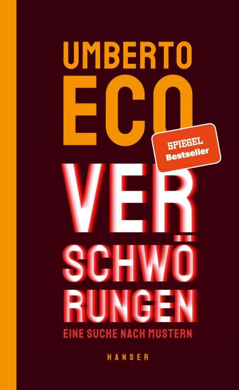 Umberto Eco (1932-2016): Verschwörungen, Buch