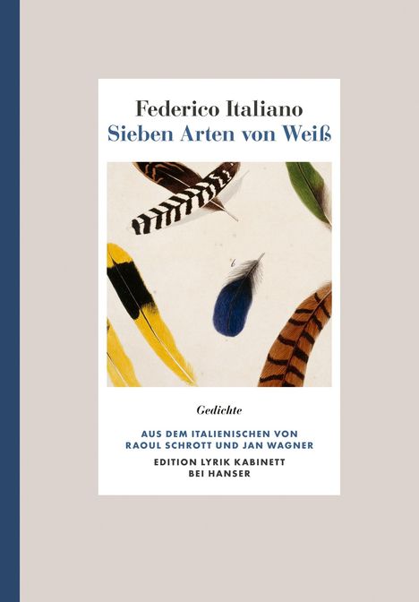 Federico Italiano: Sieben Arten von Weiß, Buch