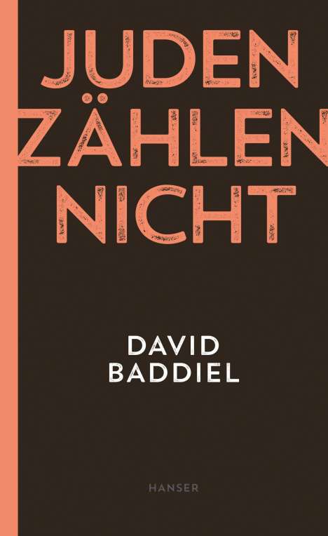 David Baddiel: Juden zählen nicht, Buch