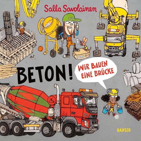 Salla Savolainen: Beton!, Buch