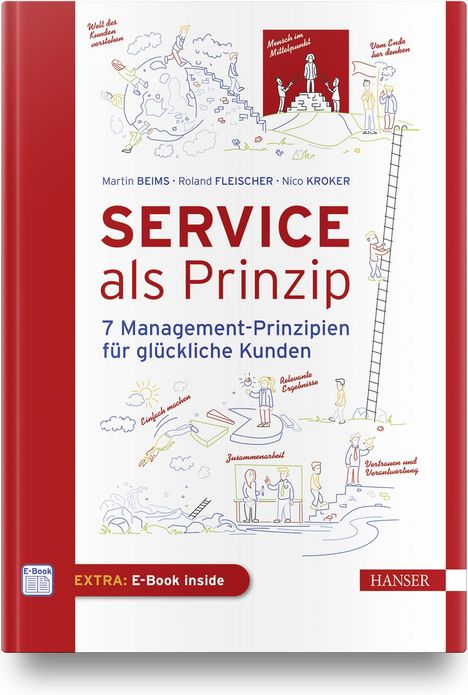Martin Beims: Service als Prinzip, 1 Buch und 1 Diverse