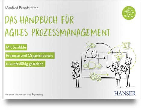 Manfred Brandstätter: Das Handbuch für agiles Prozessmanagement, Buch