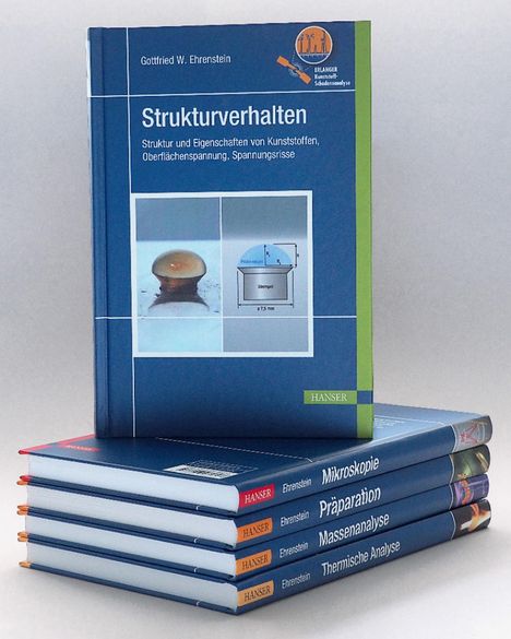 Gottfried Wilhelm Ehrenstein: Kunststoff-Schadensanalyse, 5 Bücher