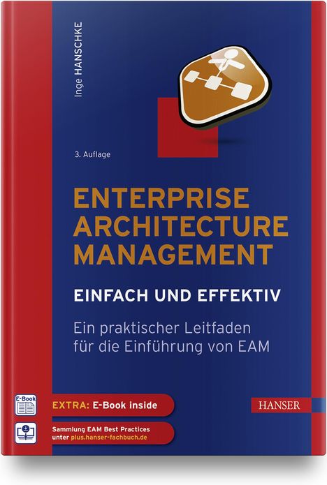 Inge Hanschke: Enterprise Architecture Management - einfach und effektiv, 1 Buch und 1 Diverse