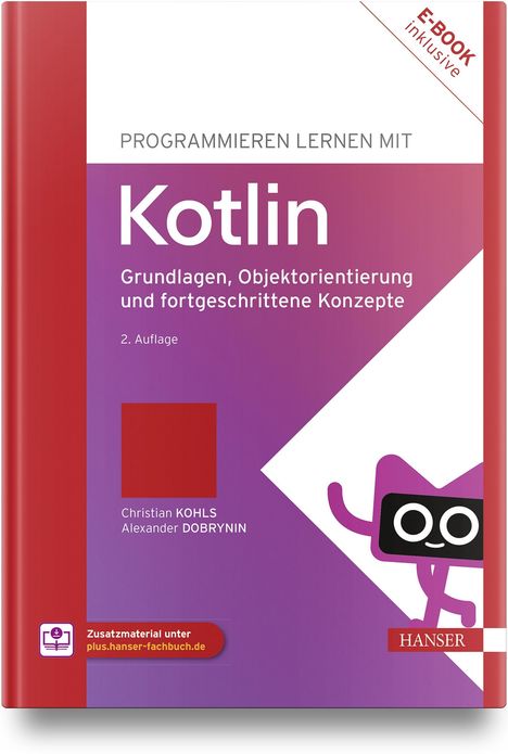Christian Kohls: Programmieren lernen mit Kotlin, 1 Buch und 1 Diverse