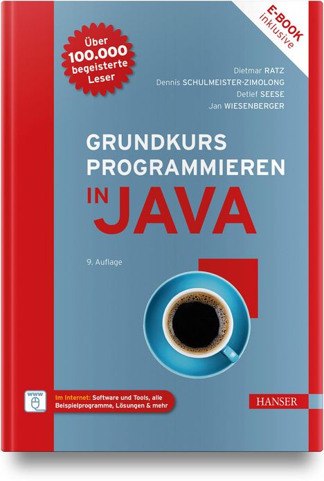 Dietmar Ratz: Grundkurs Programmieren in Java, 1 Buch und 1 Diverse