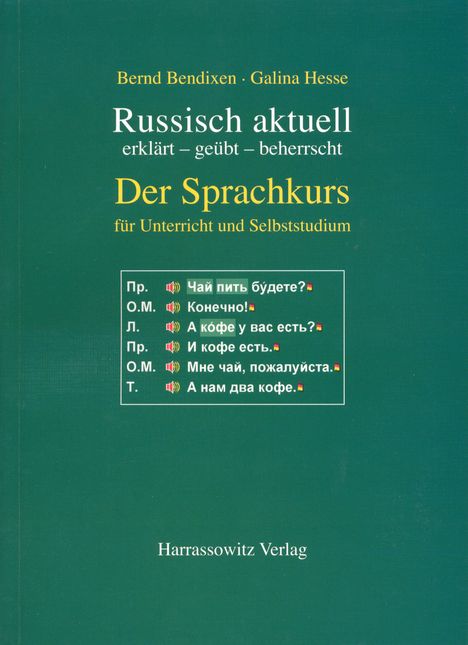 Bernd Bendixen: Russisch aktuell - Der Sprachkurs, Buch