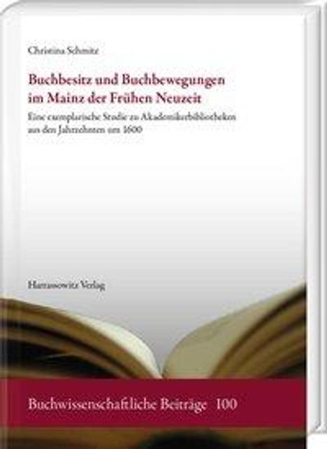 Christina Schmitz: Buchbesitz und Buchbewegungen im Mainz der Frühen Neuzeit, Buch