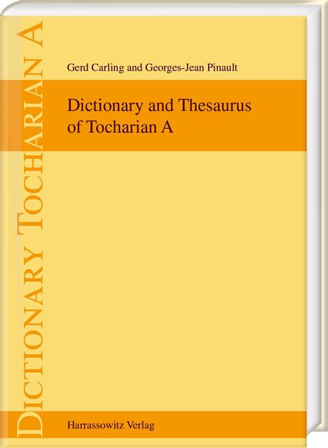 Gerd Carling: Dictionary and Thesaurus of Tocharian A, Buch