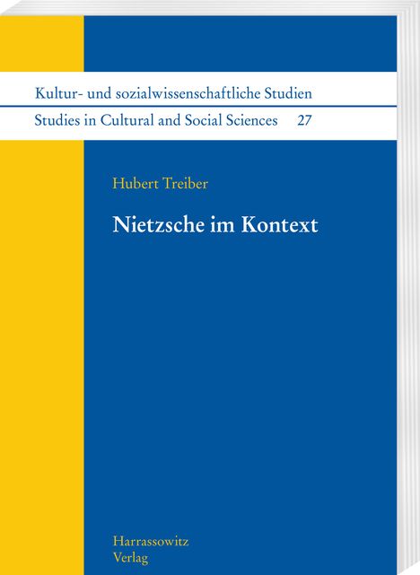 Hubert Treiber: Nietzsche im Kontext, Buch