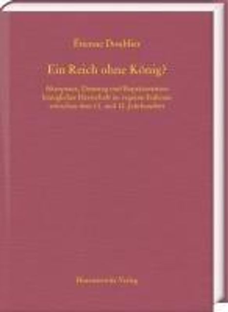 Étienne Doublier: Ein Reich ohne König?, Buch