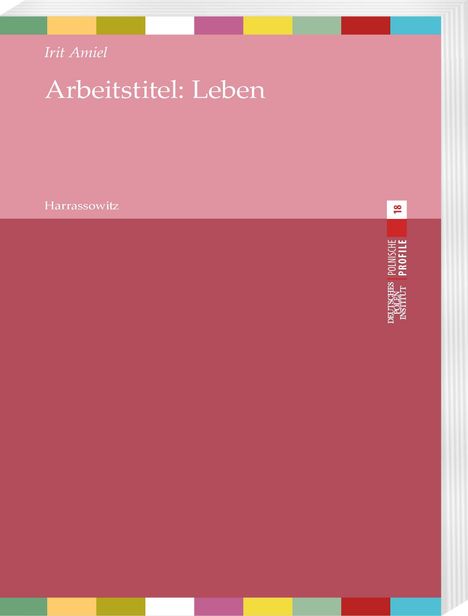 Irit Amiel: Arbeitstitel Leben, Buch