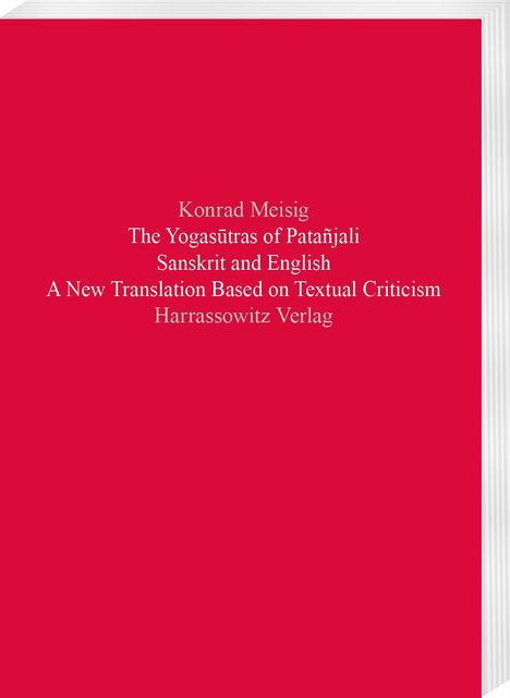 Konrad Meisig: The Yogas¿tras of Patañjali, Buch