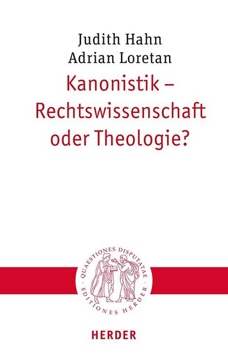Judith Hahn: Kanonistik - Rechtswissenschaft oder Theologie?, Buch