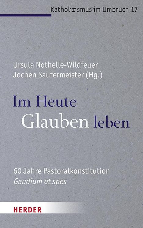 Im Heute Glauben leben, Buch