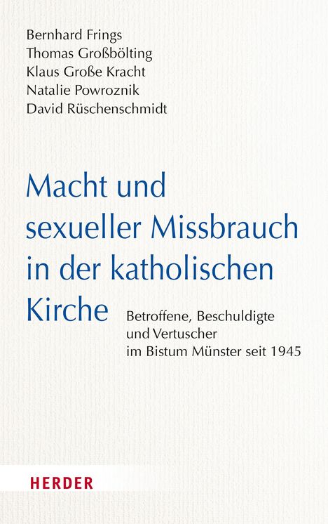 Thomas Großbölting: Macht und sexueller Missbrauch in der katholischen Kirche, Buch