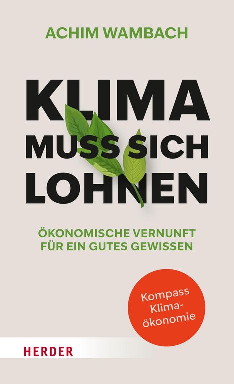 Achim Wambach: Klima muss sich lohnen, Buch