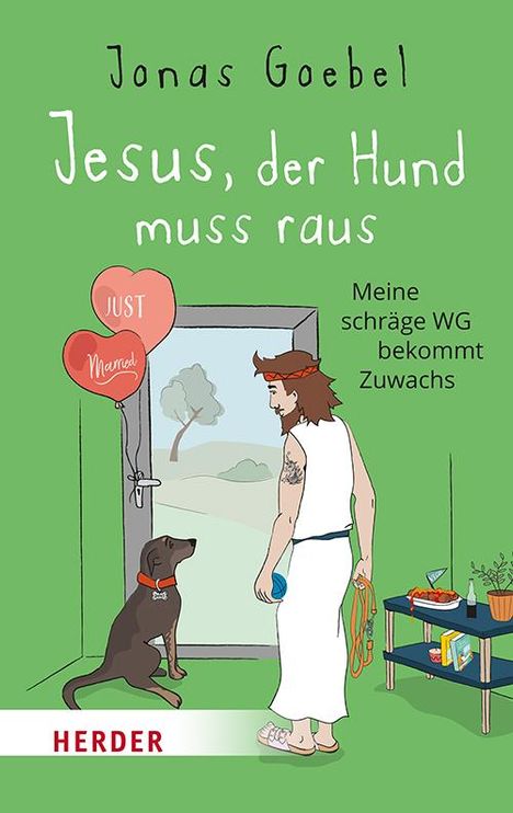 Jonas Goebel: Jesus, der Hund muss raus, Buch