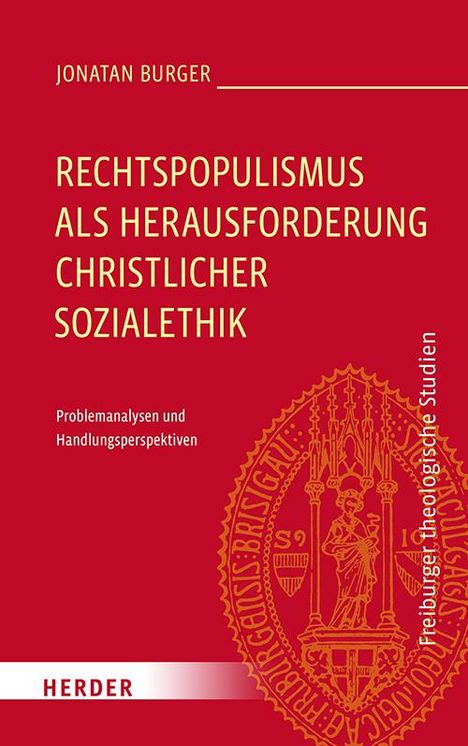 Jonatan Burger: Rechtspopulismus als Herausforderung christlicher Sozialethik, Buch