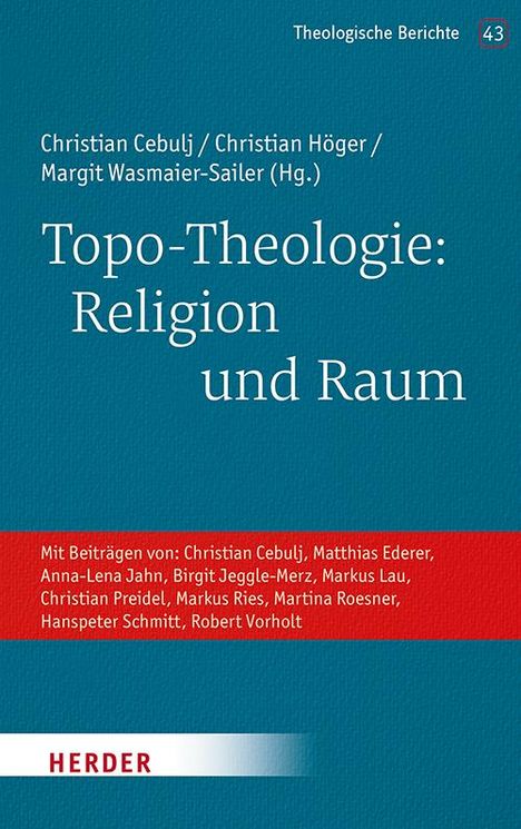 Topo-Theologie: Religion und Raum, Buch