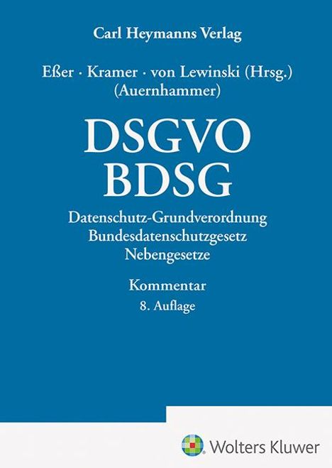Dsgvo/ Bdsg, Buch