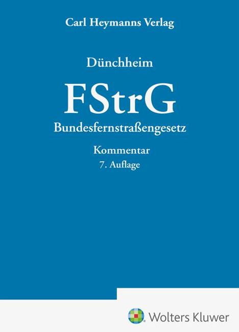 FStrG Bundesfernstraßengesetz, Buch