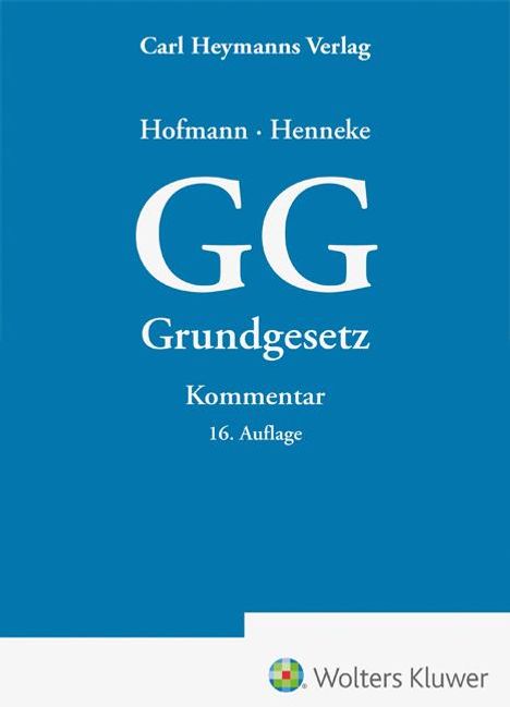 Hofmann / Henneke, GG - Kommentar, Buch