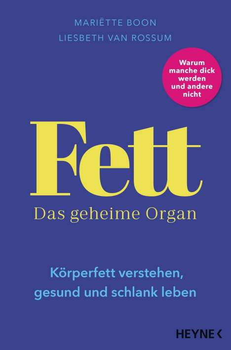 Mariëtte Boon: Fett - Das geheime Organ, Buch