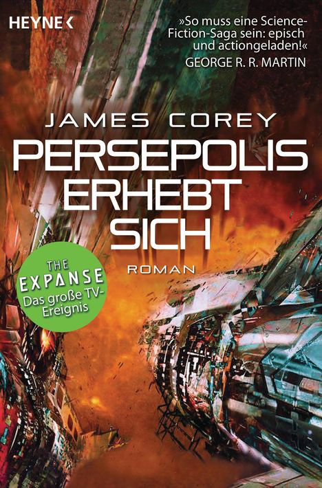 James Corey: Persepolis erhebt sich, Buch