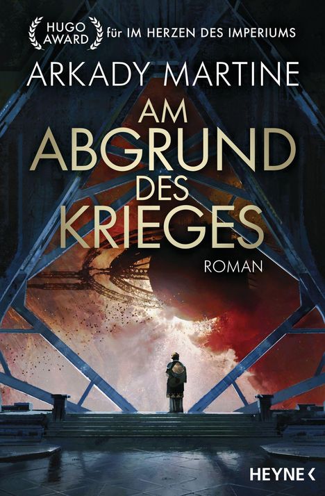 Arkady Martine: Am Abgrund des Krieges, Buch