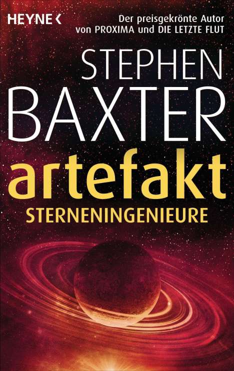 Stephen Baxter: Das Artefakt - Sterneningenieure, Buch