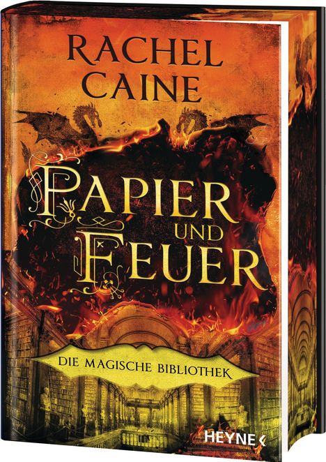 Rachel Caine: Papier und Feuer - Die Magische Bibliothek, Buch