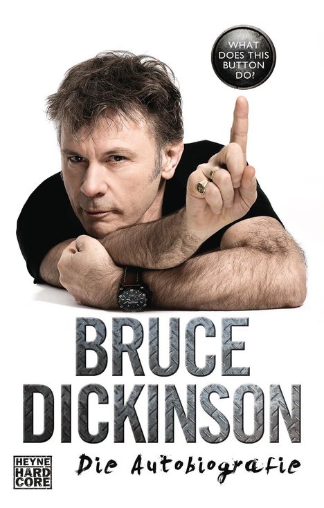 Bruce Dickinson: What Does This Button Do?, Buch