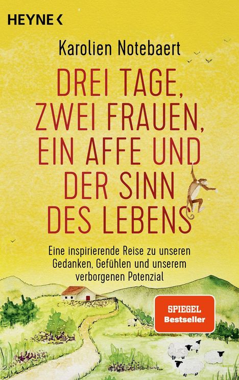 Karolien Notebaert: Drei Tage, zwei Frauen, ein Affe und der Sinn des Lebens, Buch