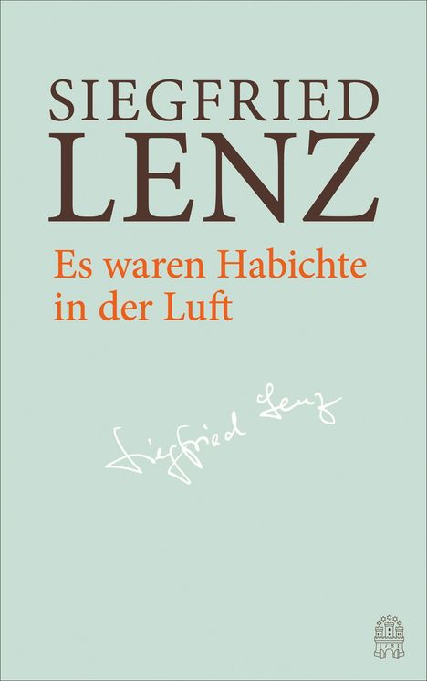 Siegfried Lenz: Es waren Habichte in der Luft, Buch