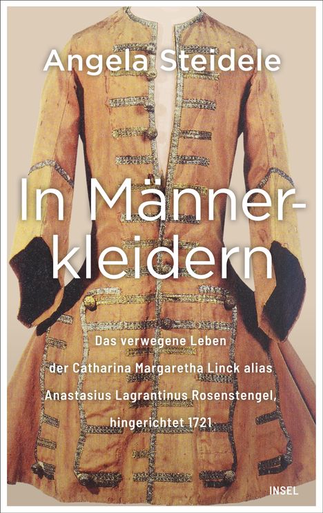 Angela Steidele: In Männerkleidern, Buch