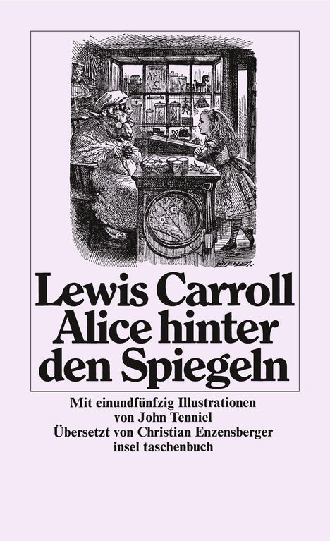 Lewis Carroll: Alice hinter den Spiegeln, Buch