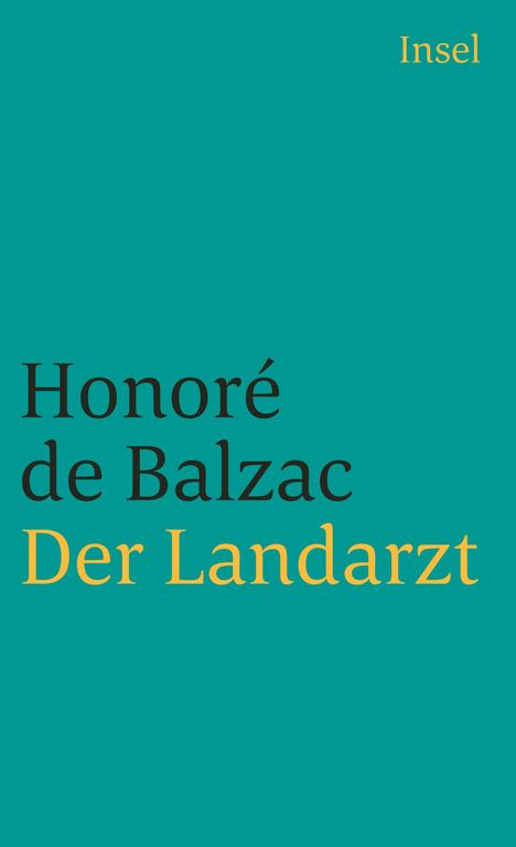 Honoré de Balzac: Der Landarzt, Buch