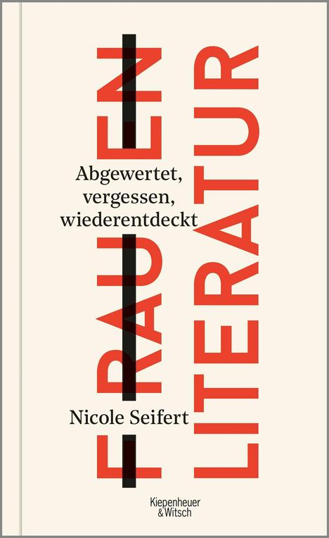 Nicole Seifert: Frauen Literatur, Buch