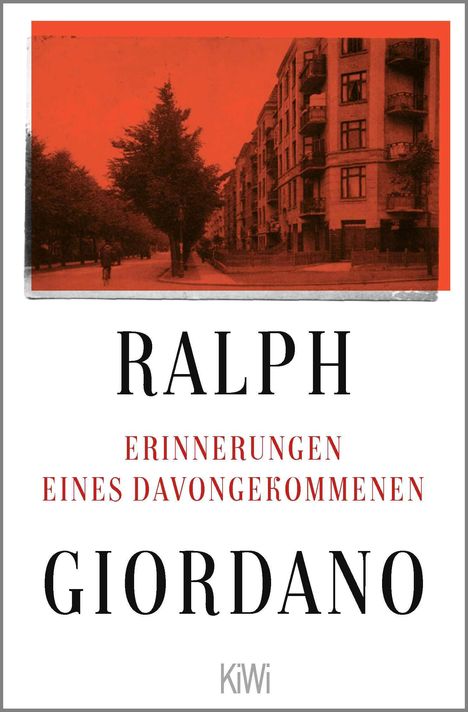 Ralph Giordano: Erinnerungen eines Davongekommenen, Buch